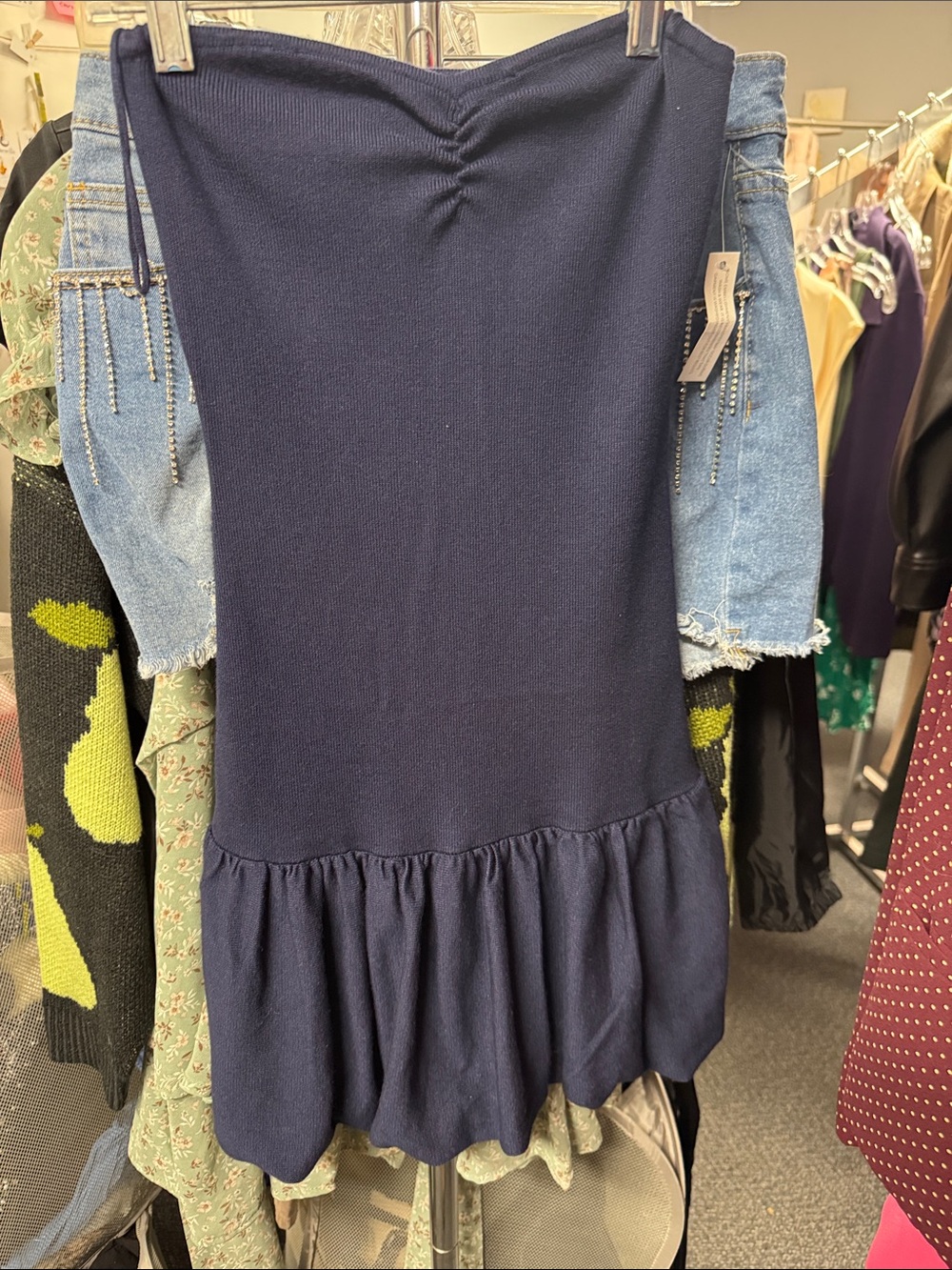 Freshman 1996 strapless dress XS // 092051